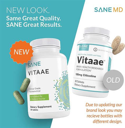 vitaae|SANE Vitaae™: Setting the Citicoline Supplement Bar High